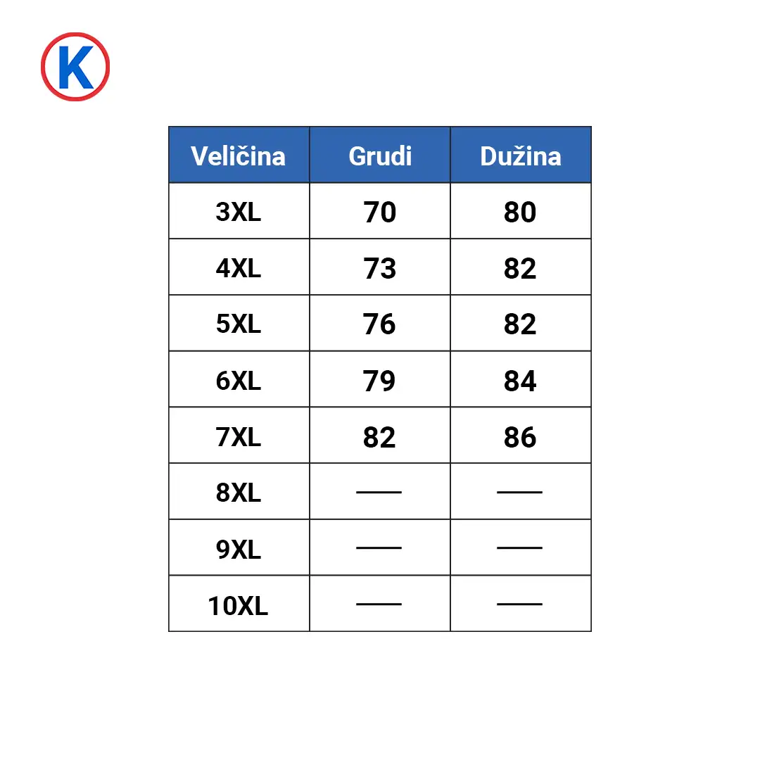 Majica sa kragnom ModeXL GMV001 Crvena - Slika 3