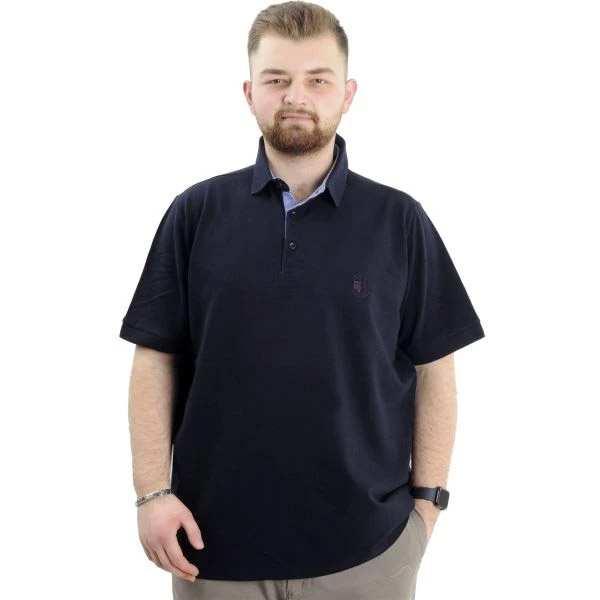 Majica sa kragnom ModeXL GMV001 Teget