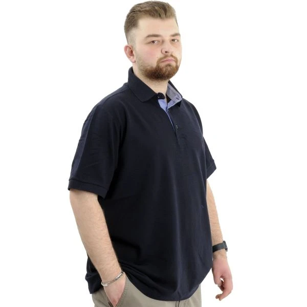 Majica sa kragnom ModeXL GMV001 Teget - Slika 4