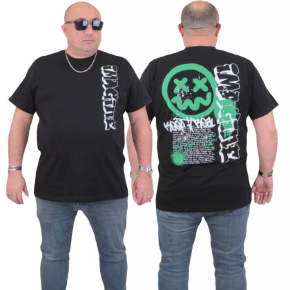 Majica sa štampom MOCGRANDE GMV003 Crna Imagine