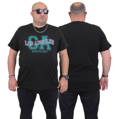 Majica sa štampom MOCGRANDE GMV003 Crna LA