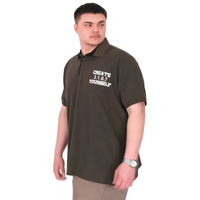 Majica sa kragnom ModeXL GMV001 Zelena - Slika 4