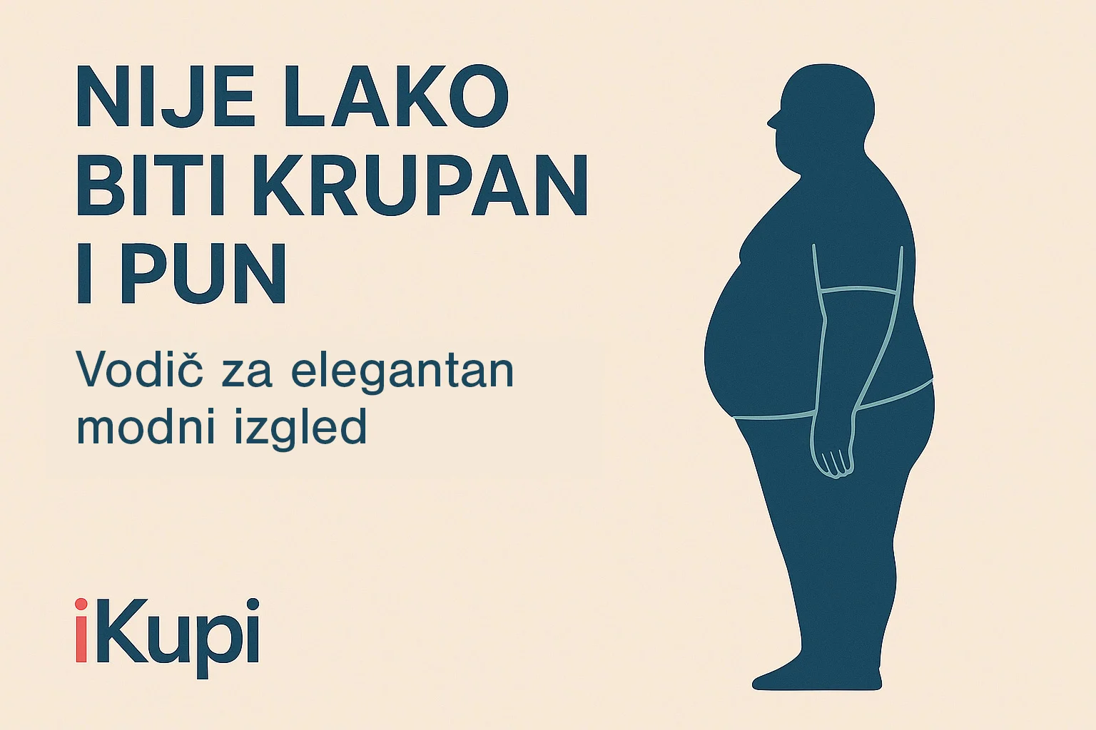 Nije lako biti krupan i pun: plus size modni vodič za muškarce