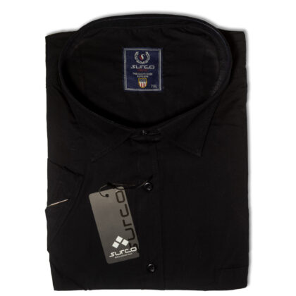 SURCO crna košulja kratak rukav