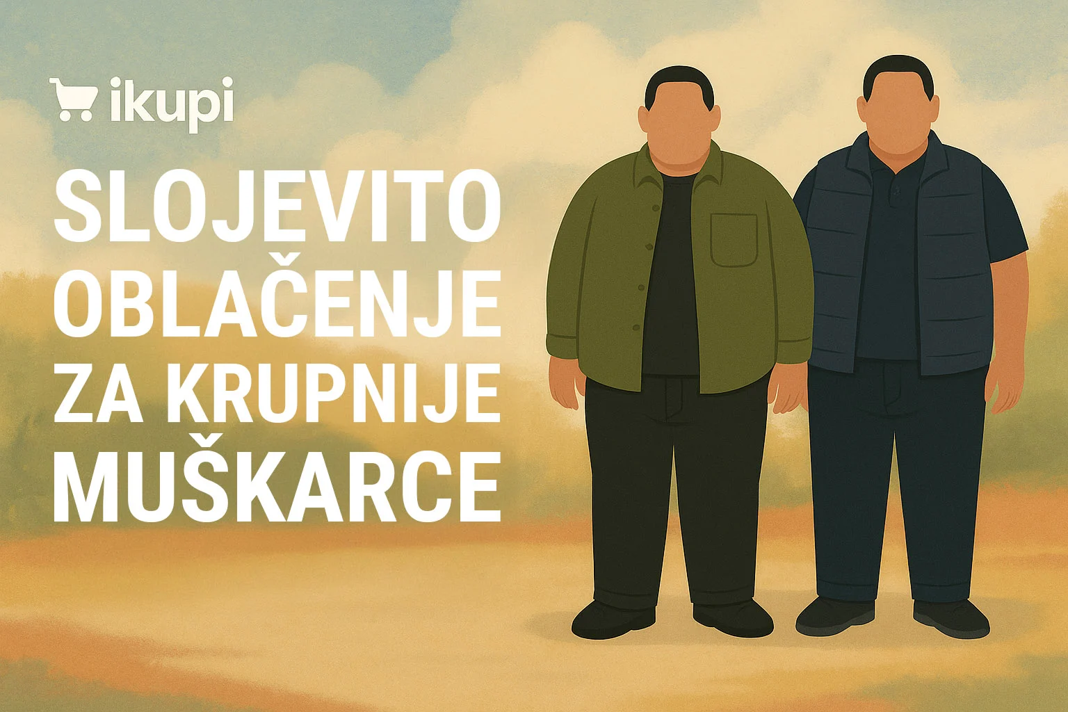 Slojevito oblačenje za krupnije muškarce